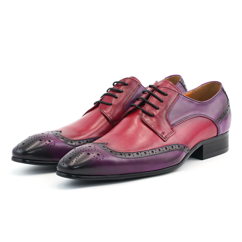 Purple - Pink Gradient Formal Shoes D1251Formal OccasionsVICHYKING VichyKing Purple - Pink Gradient Formal Shoes D1251Formal OccasionsVICHYKING VichyKing