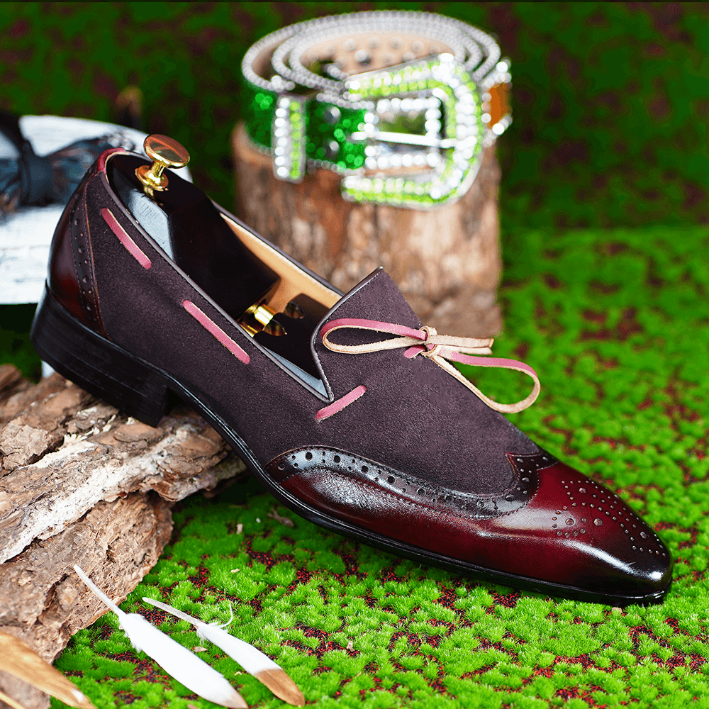 Capo Loafers Vichy King Dress Shoes for wedding