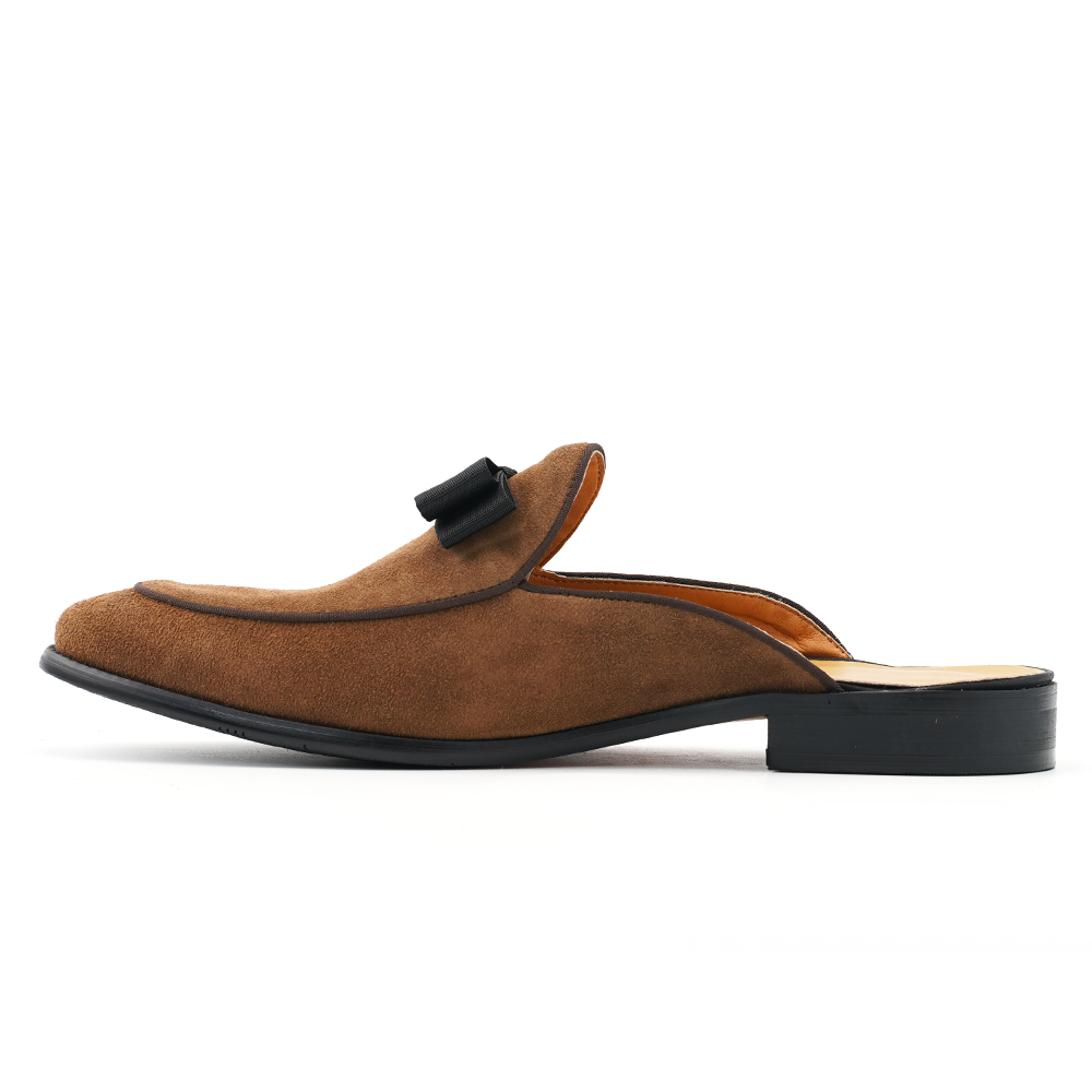 Brown Bow Formal Shoes D1255