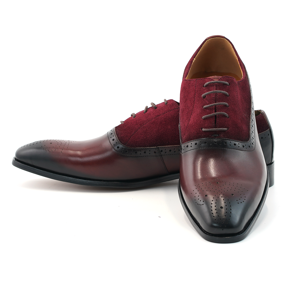 Burgundy Brogue D1196