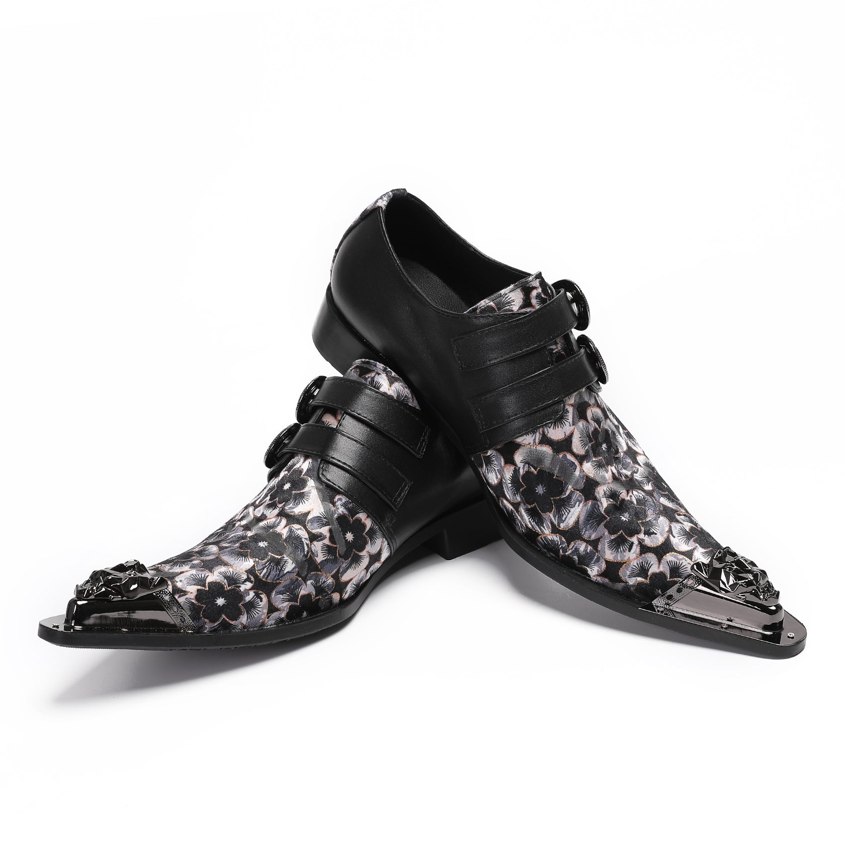 Punk Metal Tip Shoes VichyKing Punk Metal Tip Shoes VichyKing