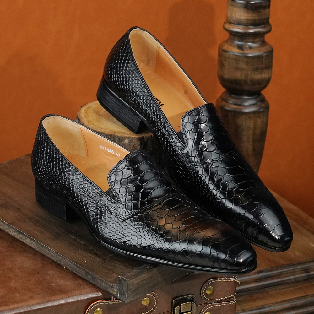 Sereno Texture Loafers