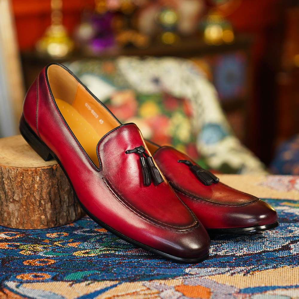 Red Tassel Dress Shoes D1233