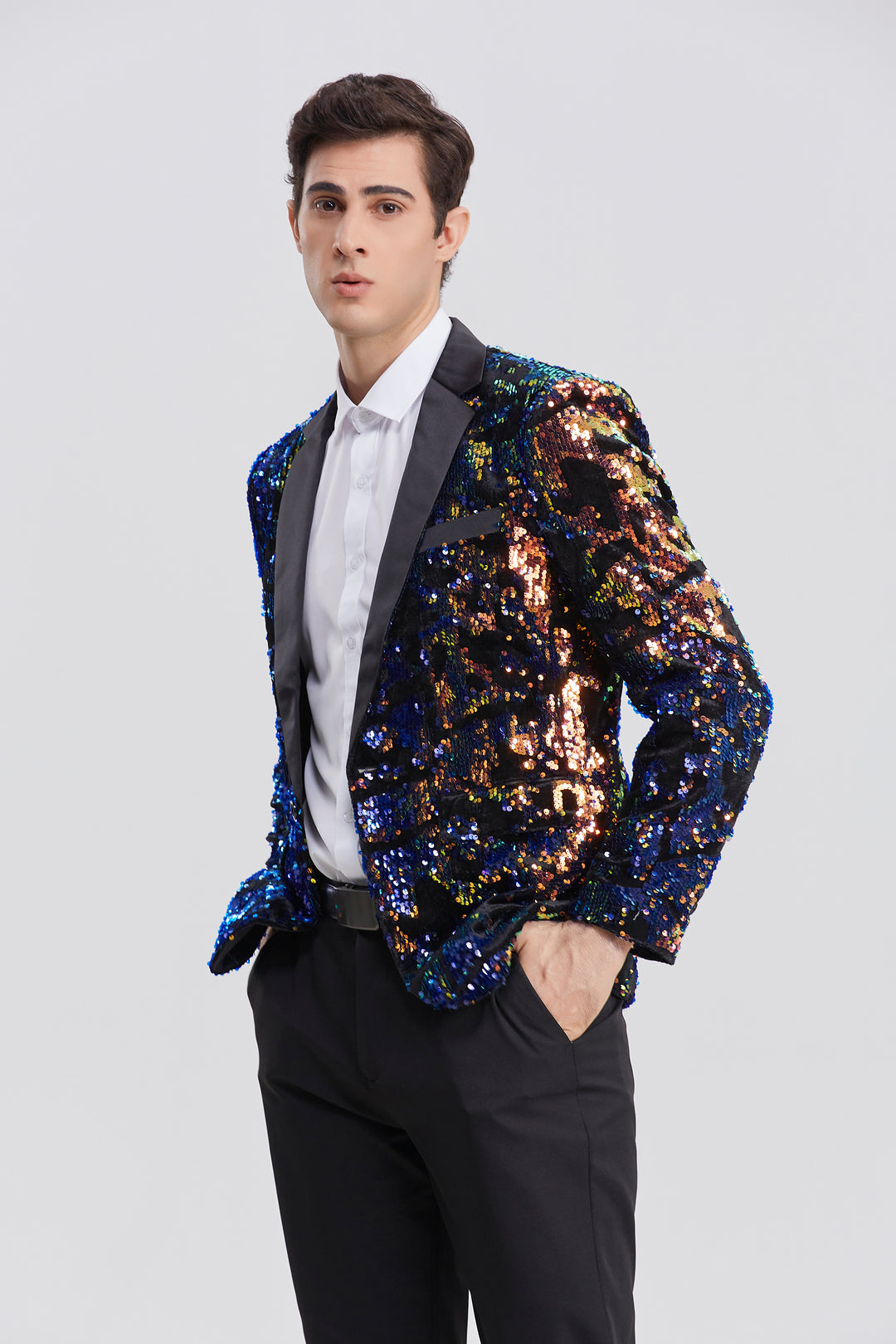 Glamorous Sequin Blazer S8058