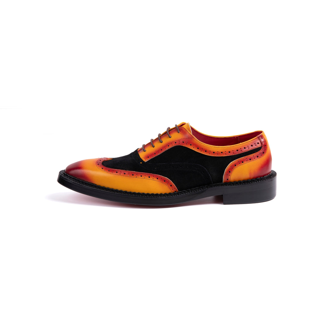 Gradient Brogue Dress Shoes VK004