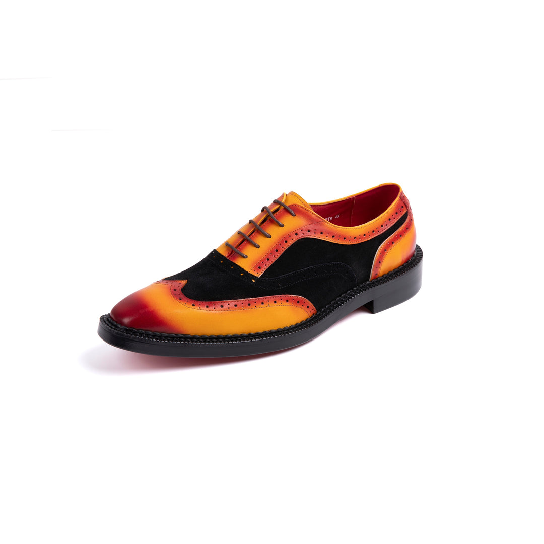 Gradient Brogue Dress Shoes VK004