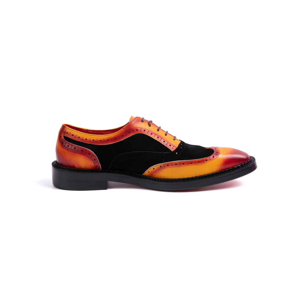 Gradient Brogue Dress Shoes VK004