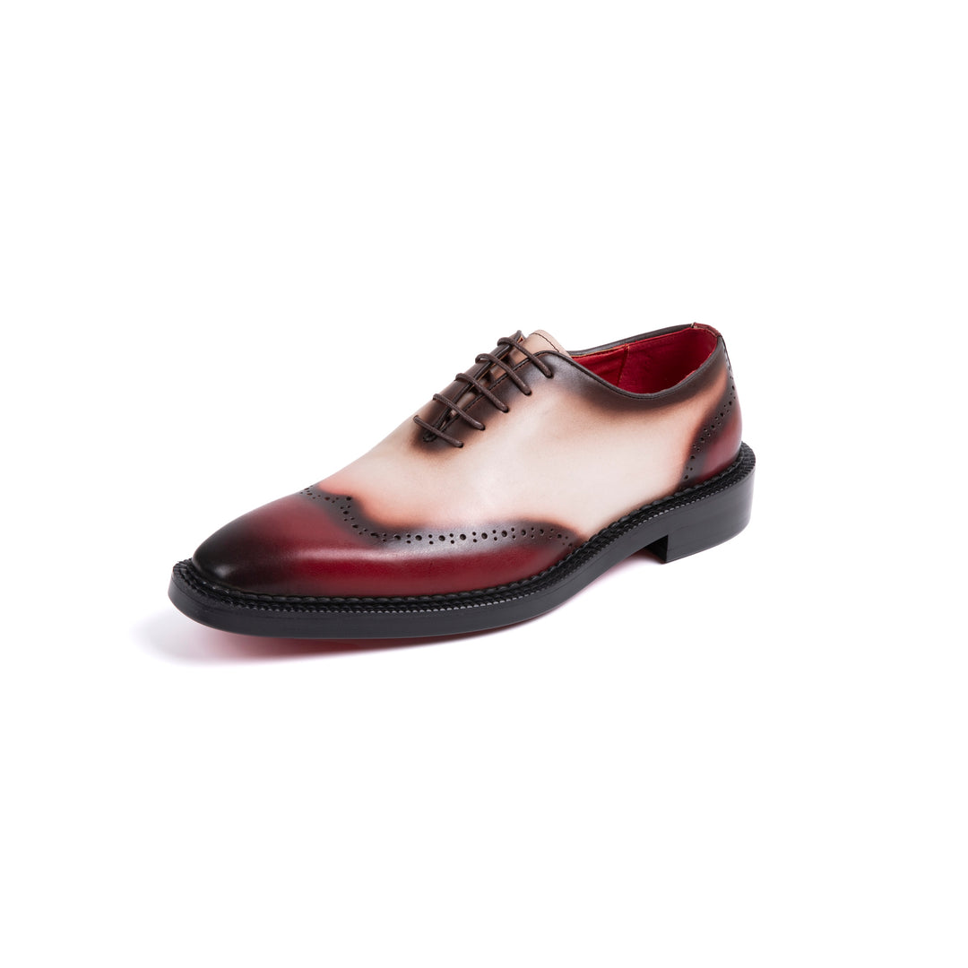 Gradient Carved Formal Shoes VK013